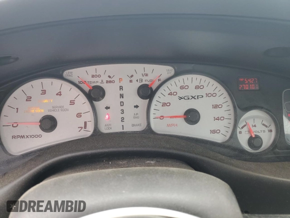 2001 Pontiac Bonneville SE z VIN 1G2HX54K314132594, wystawiony jako Copart lot #56895605 z przebiegiem 270 101 mil mil oraz Szkody całkowita. Historia ofert i sprzedaży dostępna na DreamBid. Obrazek 9.