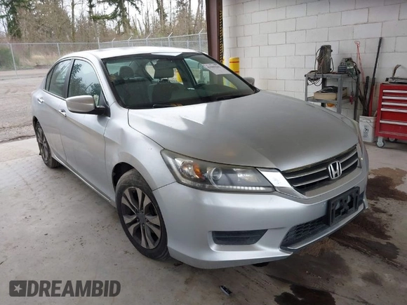 2013 Honda Accord LX z VIN 1HGCR2F32DA124787, wystawiony jako IAAI lot #41902262 z przebiegiem 122 803 mil mil oraz . Historia ofert i sprzedaży dostępna na DreamBid. Obrazek 1.