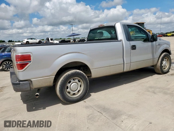 2010 Ford F-150 XL with VIN 1FTMF1CW3AKB69862, listed as a Copart auction lot 62739675 with 130,186 mi miles and Clean title. Bid and sale history available at DreamBid. Image 3.