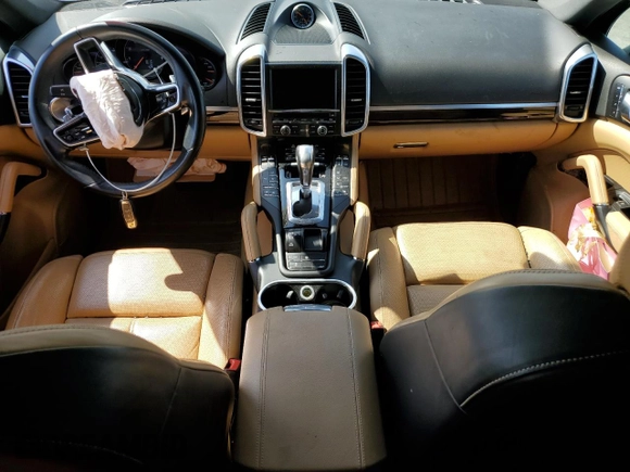2016 Porsche Cayenne with VIN WP1AA2A20GLA00567, listed as a Copart auction lot 55452685 with Not provided miles and Salvage title. Bid and sale history available at DreamBid. Image 8.