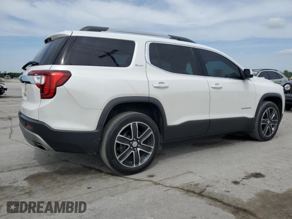 2022 GMC Acadia SLT with VIN 1GKKNMLS9NZ153675, listed as a Copart auction lot 54005055 with 61,750 mi miles and Salvage Title. Bid and sale history available at carsss.com. Image 3.