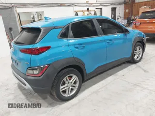 2022 Hyundai Kona SE with VIN KM8K2CAB4NU878255, listed as a IAAI auction lot 41630995 with 36,856 mi miles. Bid and sale history available at carsss.com. Image 4.