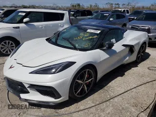 2023 Chevrolet Corvette 2LT with VIN 1G1YB3D44P5123723, listed as a Copart auction lot 74214554 with 0 mi miles and Non Repairable. Bid and sale history available at carsss.com. Image 1.