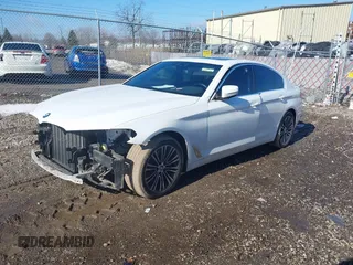 2019 BMW 5 Series 530i with VIN WBAJA5C54KBX87111, listed as a IAAI auction lot 41640822 with 55,500 mi miles and . Bid and sale history available at DreamBid. Image 2.