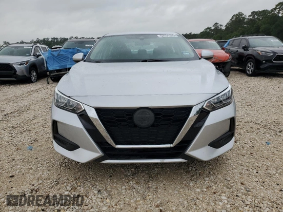 2021 Nissan Sentra SV with VIN 3N1AB8CV2MY261262, listed as a Copart auction lot 53751535 with 53,338 mi miles and Non Repairable. Bid and sale history available at DreamBid. Image 5.