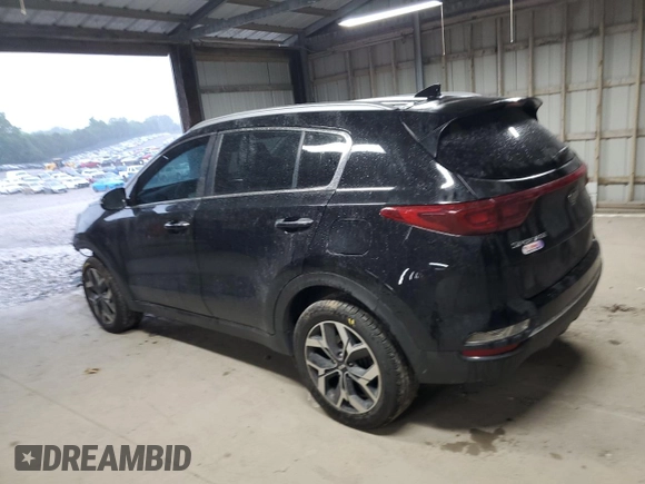 2021 Kia Sportage EX with VIN KNDPN3AC3M7844248, listed as a Copart auction lot 59754705 with 93,539 mi miles and Salvage title. Bid and sale history available at DreamBid. Image 2.