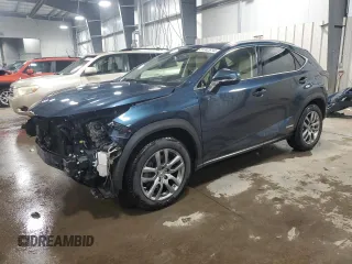 2015 Lexus NX 300h z VIN JTJBJRBZ2F2024672, wystawiony jako Copart lot #81342614 z przebiegiem 60 177 mil mil oraz Szkoda całkowita • Salvage title. Historia ofert i sprzedaży dostępna na DreamBid. Obrazek 1.