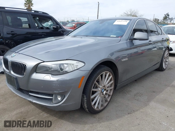 2013 BMW 5 Series 528i with VIN WBAXG5C53DDY36704, listed as a IAAI auction lot 41657370 with 119,045 mi miles and . Bid and sale history available at DreamBid. Image 2.