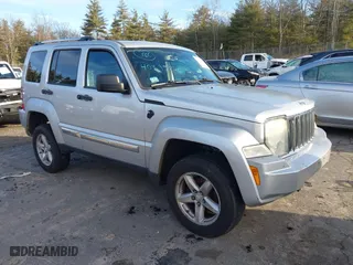2009 Jeep Liberty Limited with VIN 1J8GN58K89W550147, listed as a IAAI auction lot 41209545 with 185,677 mi miles. Bid and sale history available at carsss.com. Image 1.