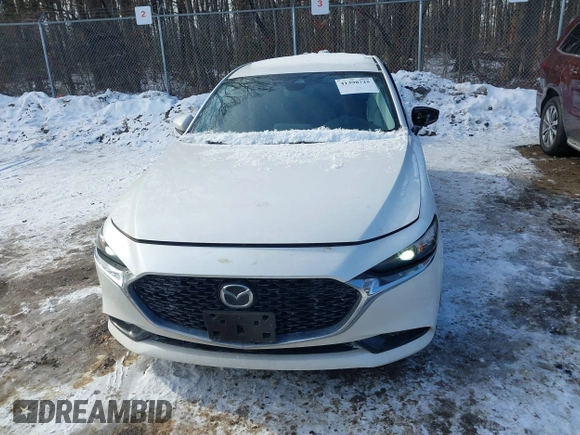 2019 Mazda 3 w/Select with VIN 3MZBPAALXKM106553, listed as a IAAI auction lot 41398725 with 109,906 mi miles. Bid and sale history available at carsss.com. Image 12.