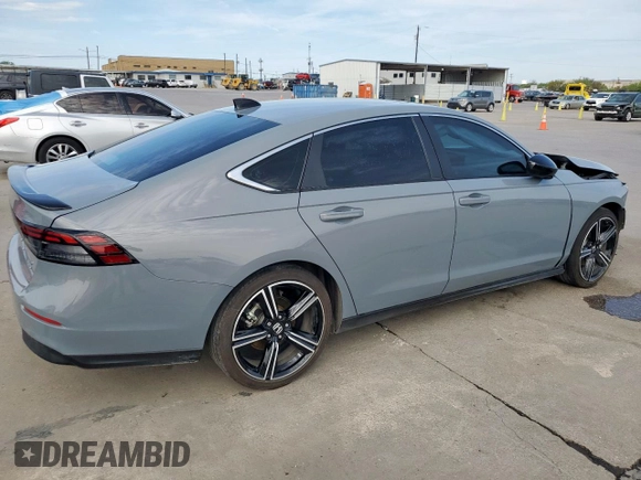 2023 Honda Accord Sport с VIN 1HGCY2F52PA065393, выставлен на аукционе Copart как лот 50431745 с пробегом 29 537 миль миль и Чистый • Clean title. История ставок и продаж доступна на DreamBid. Изображение 3.