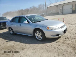 2015 Chevrolet Impala LT with VIN 2G1WB5E3XF1161210, listed as a Copart auction lot 48756835 with Not Provided miles and Salvage Title. Bid and sale history available at DreamBid. Image 4.