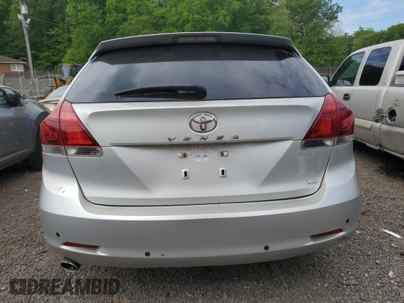 2013 Toyota Venza LE with VIN 4T3ZK3BB3DU054220, listed as a Copart auction lot 55400025 with 372,047 mi miles and Salvage Title. Bid and sale history available at carsss.com. Image 6.