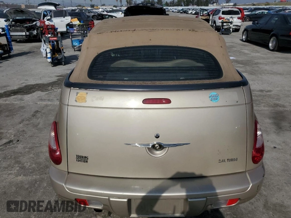 2006 Chrysler PT Cruiser with VIN 3C3HY55E16T231390, listed as a Copart auction lot 45587945 with 162,011 mi miles and Salvage Title. Bid and sale history available at DreamBid. Image 6.