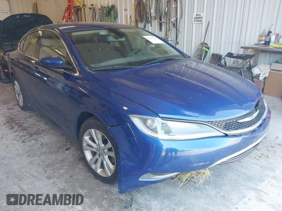 2015 Chrysler 200 Limited with VIN 1C3CCCAB8FN598361, listed as a IAAI auction lot 42612063 with 190,439 mi miles and . Bid and sale history available at DreamBid. Image 1.