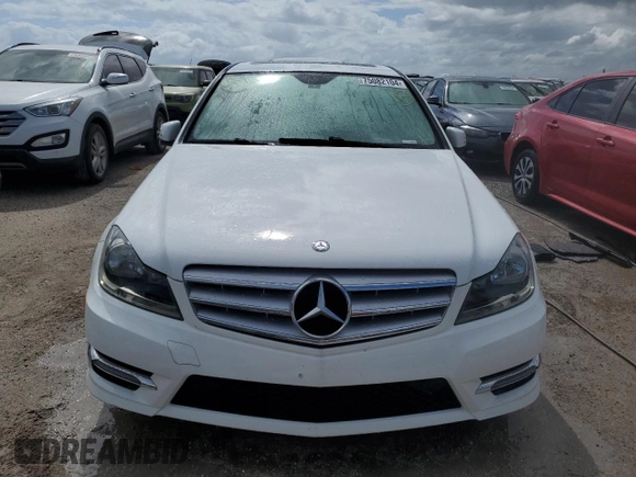 2013 Mercedes-Benz C 350 Sport with VIN WDDGF5HB1DR300170, listed as a Copart auction lot 75082104 with Not Provided miles and Non Repairable. Bid and sale history available at DreamBid. Image 5.