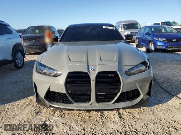 2023 BMW M3 Competition xDrive with VIN WBS43AY08PFN45012, listed as a Copart auction lot 77411184 with 23,413 mi miles and Non repairable. Bid and sale history available at DreamBid. Image 5.