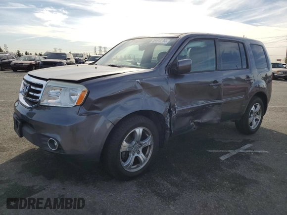 2015 Honda Pilot EX-L with VIN 5FNYF3H60FB017693, listed as a Copart auction lot 85991234 with 176,565 mi miles and Salvage Title. Bid and sale history available at carsss.com. Image 1.