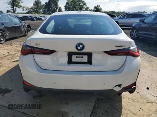 2023 BMW i4 eDrive40 with VIN WBY73AW04PFP24525, listed as a Copart auction lot 60928733 with 13,618 mi miles. Bid and sale history available at carsss.com. Image 6.