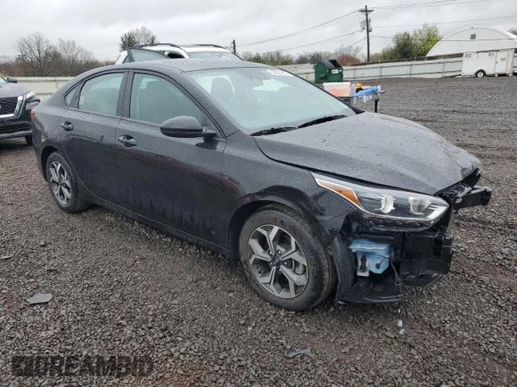 2021 Kia Forte FE with VIN 3KPF24ADXME369443, listed as a Copart auction lot 52900755 with 13,089 mi miles and Salvage Title. Bid and sale history available at carsss.com. Image 4.