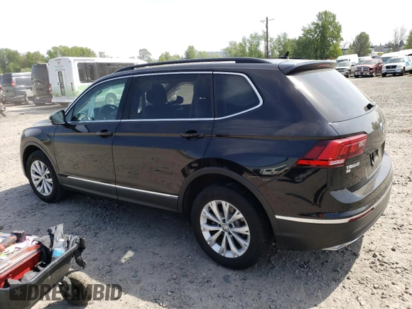 2018 Volkswagen Tiguan SEL z VIN 3VV2B7AX7JM119297, wystawiony jako Copart lot #54416195 z przebiegiem 51 972 mil mil oraz Szkoda całkowita • Salvage title. Historia ofert i sprzedaży dostępna na DreamBid. Obrazek 2.