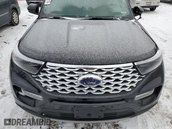 2022 Ford Explorer Platinum with VIN 1FM5K8HC9NGC20986, listed as a Copart auction lot 42523115 with 37,505 mi miles and Clean Title. Bid and sale history available at carsss.com. Image 13.