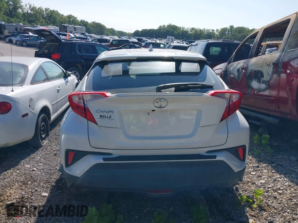 2018 Toyota C-HR XLE with VIN NMTKHMBXXJR023169, listed as a IAAI auction lot 36781613 with 38,125 mi miles. Bid and sale history available at carsss.com. Image 17.