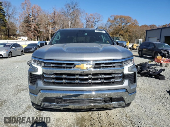 2024 Chevrolet Silverado 1500 LTZ with VIN 1GCUDGE81RZ243550, listed as a Copart auction lot 83955354 with 15,828 mi miles and Salvage Title. Bid and sale history available at DreamBid. Image 5.