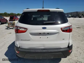 2021 Ford EcoSport SE with VIN MAJ3S2GE6MC399690, listed as a Copart auction lot 48634185 with 29,012 mi miles and Salvage Title. Bid and sale history available at carsss.com. Image 6.