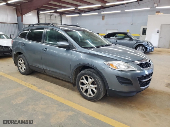 2012 Mazda CX-9 Touring with VIN JM3TB3CV9C0335091, listed as a Copart auction lot 50727925 with 182,749 mi miles and Salvage Title. Bid and sale history available at carsss.com. Image 4.