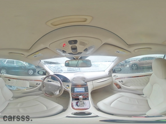 2009 Mercedes-Benz CLK-Class 3.5L with VIN WDBTJ56H99F269787, listed as a Copart auction lot 86067124 with 142,025 mi miles and Salvage Title. Bid and sale history available at carsss.com. Image 12.