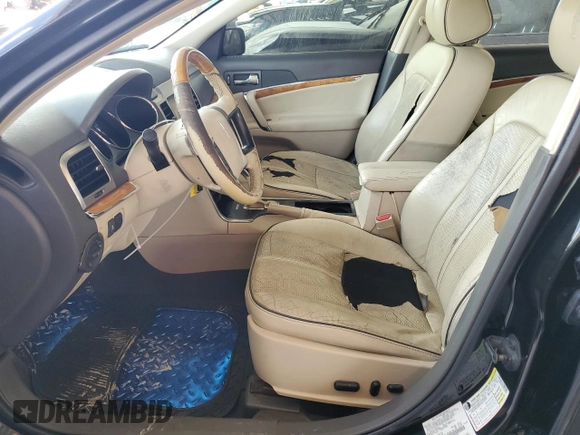 2012 Lincoln MKZ with VIN 3LNHL2GC6CR802526, listed as a Copart auction lot 60299365 with 181,247 mi miles and Salvage title. Bid and sale history available at DreamBid. Image 7.