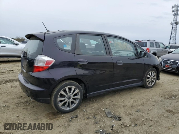 2013 Honda Fit Sport with VIN JHMGE8H55DC039541, listed as a Copart auction lot 52315935 with 93,768 mi miles and Clean Title. Bid and sale history available at carsss.com. Image 3.