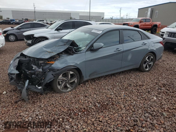 2023 Hyundai Elantra SEL with VIN KMHLS4AG6PU418488, listed as a Copart auction lot 48909984 with 10,249 mi miles and Salvage Title. Bid and sale history available at DreamBid. Image 1.