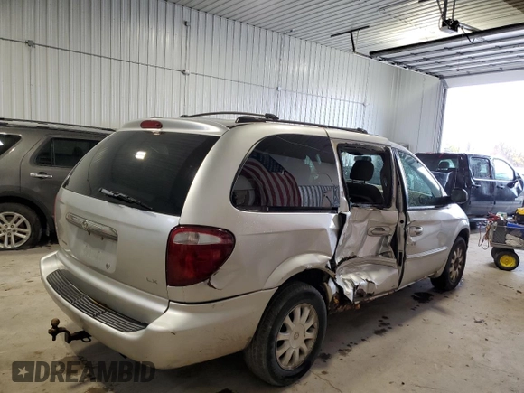 2003 Chrysler Town & Country LX with VIN 2C4GP44L83R132424, listed as a Copart auction lot 79268374 with 277,444 mi miles and Salvage Title. Bid and sale history available at DreamBid. Image 3.