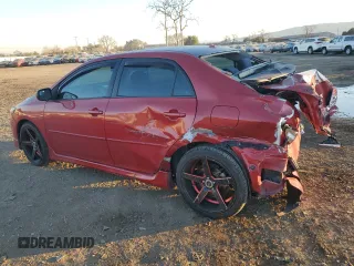 2009 Toyota Corolla XRS with VIN 1NXBE40E09Z159860, listed as a Copart auction lot 42563605 with 183,694 mi miles and Salvage Title. Bid and sale history available at carsss.com. Image 2.
