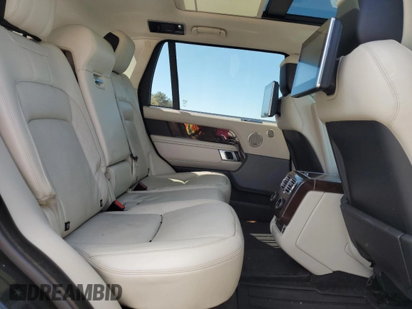 2021 Land Rover Range Rover with VIN SALGS5SE3MA416342, listed as a Copart auction lot 57255025 with 54,901 mi miles and Salvage title. Bid and sale history available at DreamBid. Image 11.