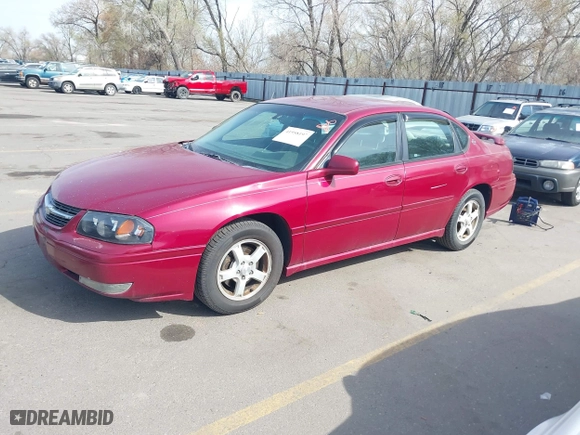 2005 Chevrolet Impala LS with VIN 2G1WH52K159367087, listed as a IAAI auction lot 41958197 with 211,050 mi miles. Bid and sale history available at carsss.com. Image 2.