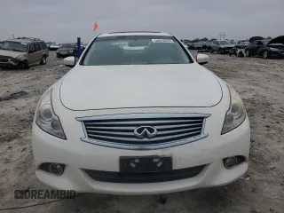 2012 Infiniti G25 Journey with VIN JN1DV6AP2CM812370, listed as a Copart auction lot 56016535 with 163,502 mi miles and Salvage title. Bid and sale history available at DreamBid. Image 5.