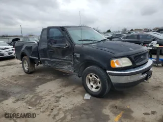 1998 Ford F-150 Standard with VIN 1FTZX17W0WKB95260, listed as a Copart auction lot 84471074 with 165,816 mi miles and Salvage Title. Bid and sale history available at carsss.com. Image 4.
