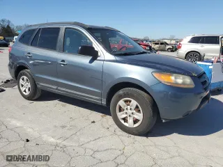 2009 Hyundai Santa Fe GLS with VIN 5NMSG13D49H312005, listed as a Copart auction lot 50622155 with 190,204 mi miles and Clean Title. Bid and sale history available at carsss.com. Image 4.