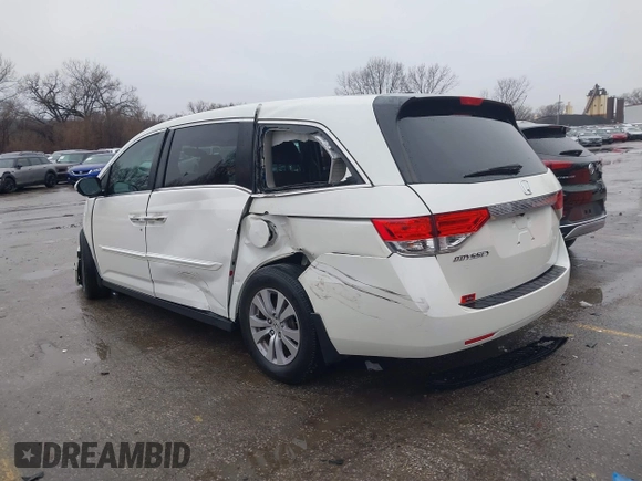 2016 Honda Odyssey EX-L z VIN 5FNRL5H6XGB032969, wystawiony jako IAAI lot #41168912 z przebiegiem 92 576 mil mil oraz . Historia ofert i sprzedaży dostępna na DreamBid. Obrazek 3.