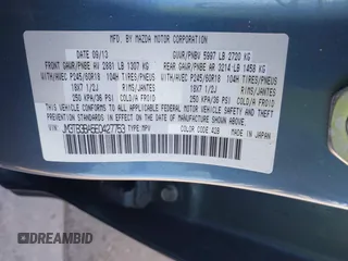 2014 Mazda CX-9 Sport with VIN JM3TB3BA5E0427753, listed as a IAAI auction lot 41679267 with 135,993 mi miles and . Bid and sale history available at DreamBid. Image 9.