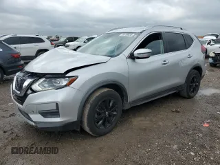 2020 Nissan Rogue SV with VIN JN8AT2MTXLW010200, listed as a Copart auction lot 50730035 with 121,748 mi miles and Salvage Title. Bid and sale history available at carsss.com. Image 1.
