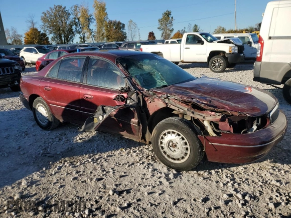 1998 Buick Century Limited with VIN 2G4WY52M3W1590655, listed as a Copart auction lot 76345544 with 0 mi miles and Clean Title. Bid and sale history available at carsss.com. Image 4.