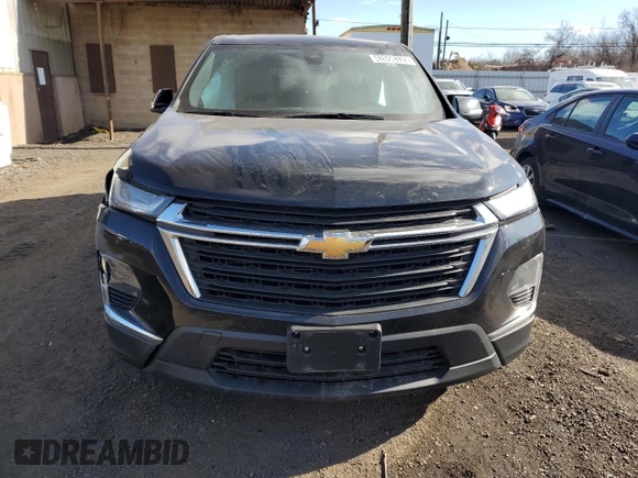 2023 Chevrolet Traverse LS with VIN 1GNEVFKW4PJ290802, listed as a Copart auction lot 42650335 with 42,111 mi miles and Clean Title. Bid and sale history available at carsss.com. Image 5.