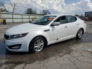 2013 Kia Optima LX with VIN KNAGM4A76D5395099, listed as a Copart auction lot 52241185 with 257,796 mi miles and Clean Title. Bid and sale history available at carsss.com. Image 1.