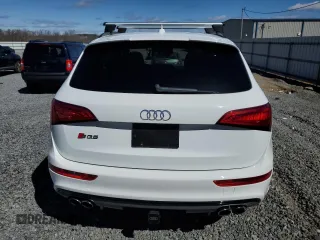 2016 Audi SQ5 Premium Plus with VIN WA1CCAFPXGA100555, listed as a Copart auction lot 47404525 with 84,495 mi miles and Salvage Title. Bid and sale history available at carsss.com. Image 6.