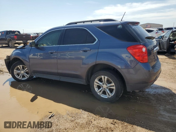 2013 Chevrolet Equinox LT with VIN 2GNALDEK7D6422882, listed as a Copart auction lot 52435605 with 0 mi miles and Salvage Title. Bid and sale history available at carsss.com. Image 2.
