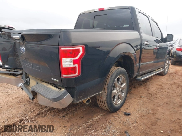 2020 Ford F-150 XL with VIN 1FTEW1CP9LFC54360, listed as a IAAI auction lot 41372090 with 34,536 mi miles. Bid and sale history available at carsss.com. Image 4.